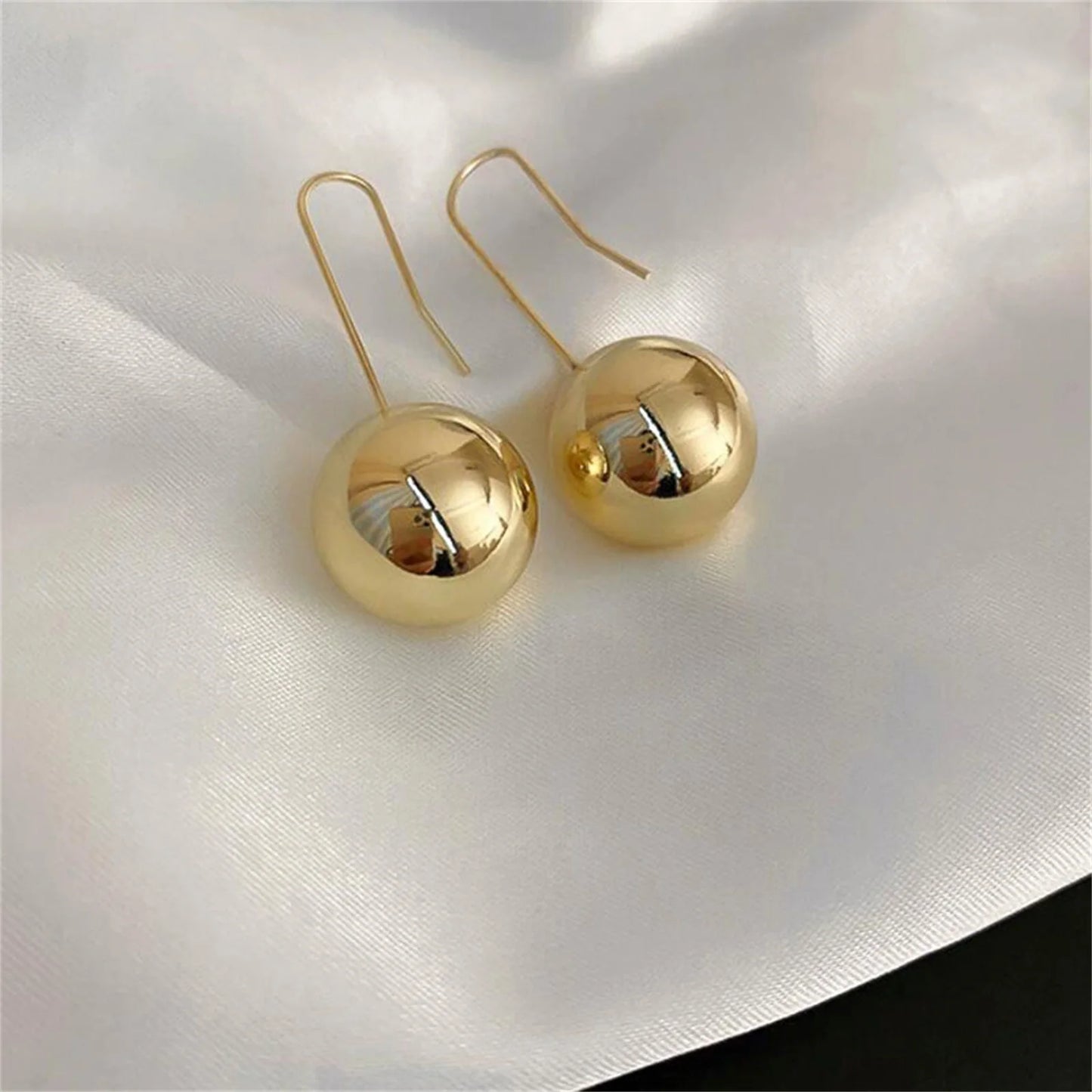 Ball Earrings for Women Girls,