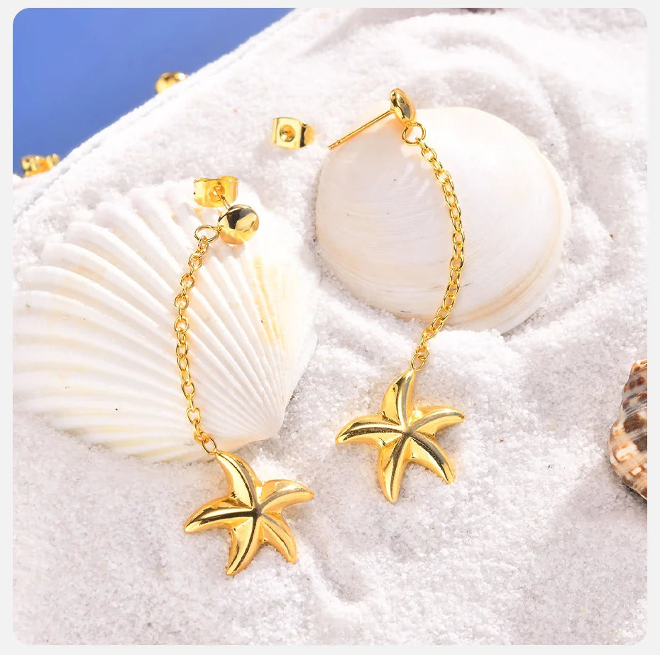 Women Long Drop Earrings