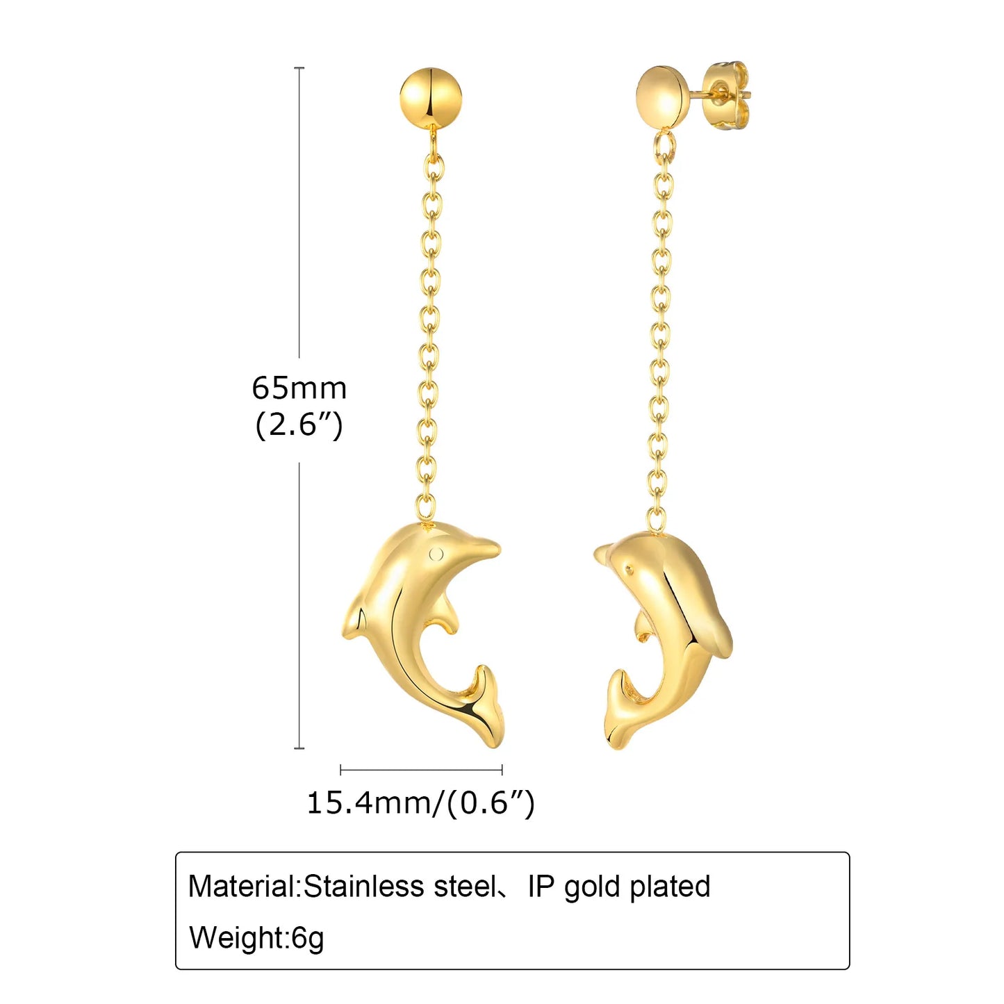 Women Long Drop Earrings