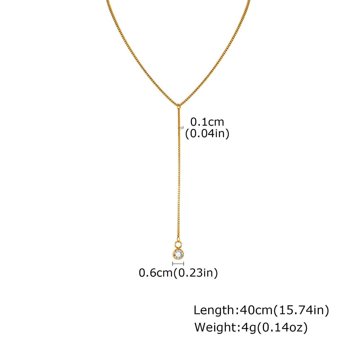 Tiye Necklaces for Women, Gold Color Sexy Y Necklaces, Stainless Steel Rosary  Layered Beads Choker