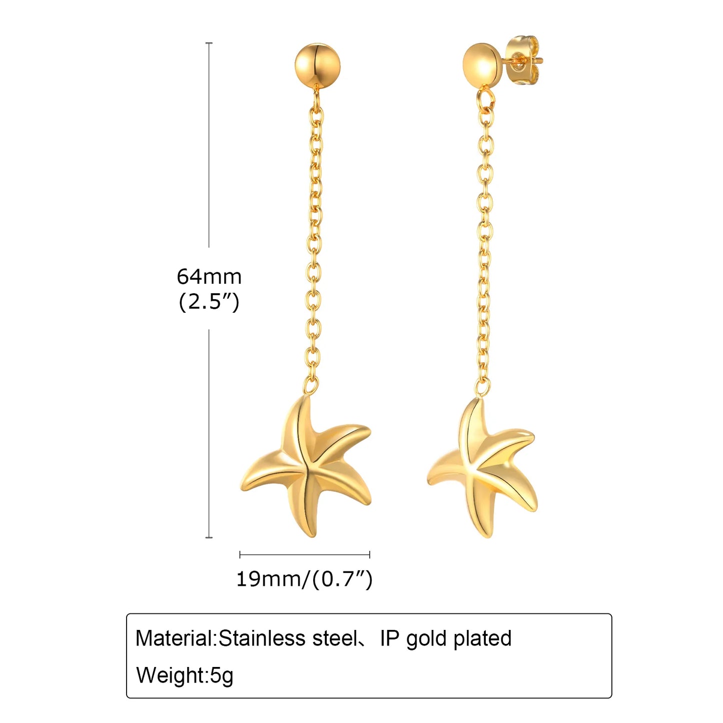 Women Long Drop Earrings