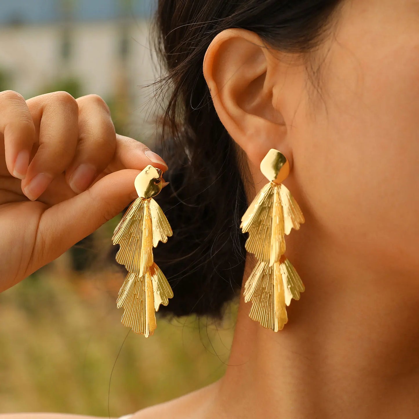 Exaggerated Women Earrings