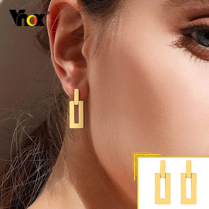 Geometric Women Drop Earrings